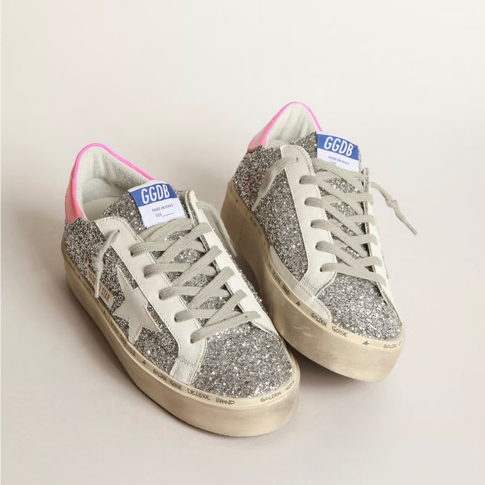 RARE golden goose, size 39. Worn 2 times
